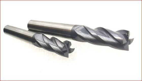 Customized Tungsten Carbide Reamer 12mm Shank Spiral Flute For Metal And Wood