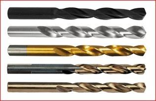 Cemented  Tungsten Carbide Drill Bits Multi Flute Available HRA 87~93 Hardness