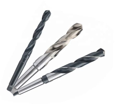 High Hardness Morse Taper Shank Drill Bits , Metal Milling Bits ISO9001 Approval