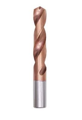 Hrc45 Hrc55 Tungsten Carbide Drill Bits TiAIN Coating Superior Heat Stability