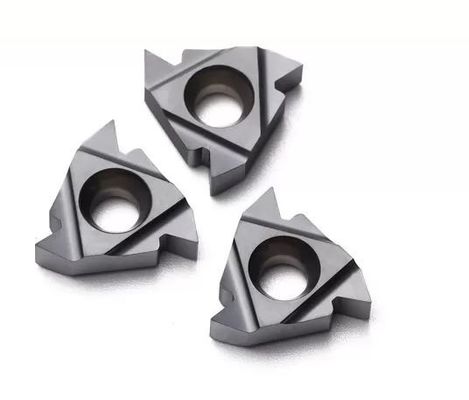 Abrasion Resistance Carbide Threading Inserts For Lathe Machining Stainless Steel