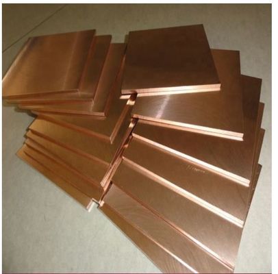High Purity Tungsten Copper Alloy WCu Plates Polished  / Pickling Surface
