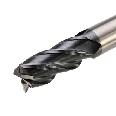 2 Flute / Multi Flute Tungsten Carbide End Mill For Dry And Wet Cutting