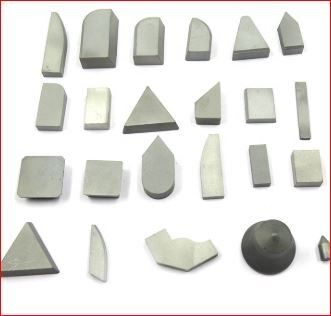 High Hardness Tungsten Carbide Cutting Tips / Teeth Blank Ground Or Finished