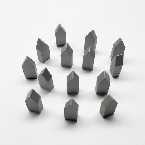 Cemented Tungsten Carbide Wedge Shaped Bit Buttons Hard Alloy Engineering Mining Material