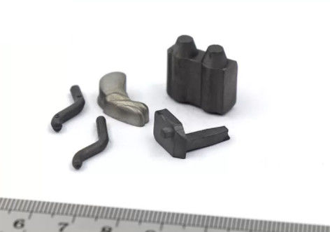 Smooth Surface Tungsten Carbide Wear Parts Customized Size For Steel Machining