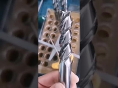 3 flutes aluminum end mill